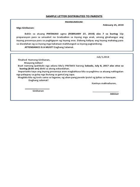 authorization letter bisaya|English to Binisaya .